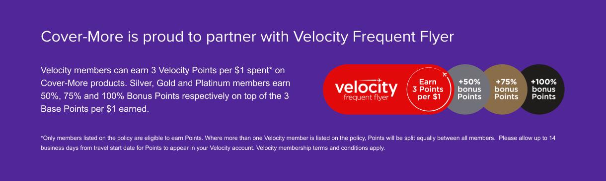 Velocity Points Banner